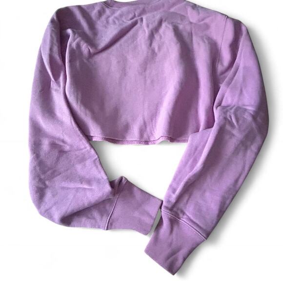 Pink champion cropped sweatshirt champion - Picture 2 of 4